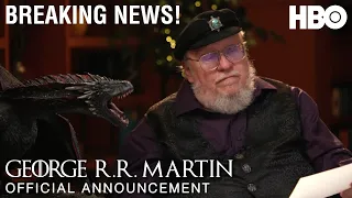 George R.R. Martin Officially Reveals New Details About The Winds of Winter & HOTD!