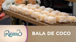 Aprenda a fazer a melhor bala de coco para o seu casamento