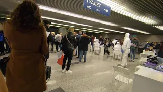 Пассажиров рейсов из Италии тщательно проверяют в России из-за коронавируса