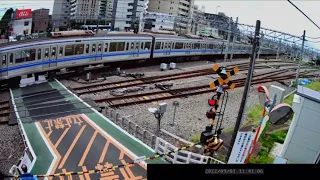 (閲覧注意)人身事故の瞬間　2022 8/1  西武池袋線より