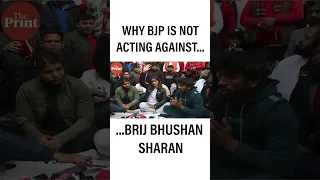 Why is the BJP reluctant to act against Wrestling Federation Chief Brij Bhushan Singh Sharan?