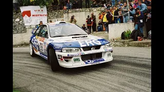 DRIVE RALLY: Best of..World Rally Cars in action.   Sanremo Rally 2001.   WRC-Action/Highspeed/2001