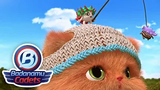 S1 EP30 Kitten Catastrophe l Badanamu Cadets l Nursery Rhymes & Kids Songs