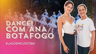 DANCEI "O LAGO DOS CISNES" NO TEATRO GUAÍRA!