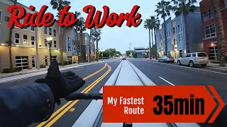 Ride to Work 35 Minutes #lectricxp #djiosmoaction4 #ridetowork #ebike