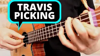 Ukulele Travis Picking Tutorial - It's easier than you think!