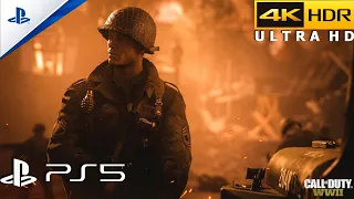 Call of Duty: WWII (PS5) 4K 60FPS HDR Gameplay