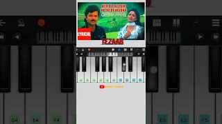 Keh Do Ke Tum Ho Meri Warna | Tezaab Movie Song | Mobile Piano Tutorial #viral #shorts #trending