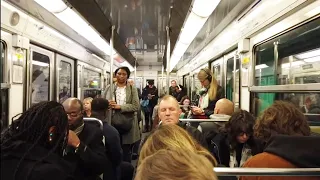 A Normal Morning in Paris Metro