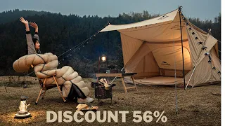 Naturehike CW Series Envelope Goose Down Sleeping Bag 750FP Winter Camping Thickened Warm 90% Down