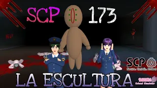 SCP-173 | THE SCULPTURE | Sakura School Simulator | SCP FOUNDATION |•Mini movie•|°Short film°