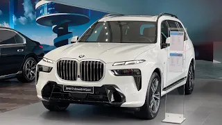 Đánh Giá BMW X7 LCI Phiên Bản M Sport Màu Trắng Alpine White và Nội Thất Tartufo Mới 2023 Vừa Về