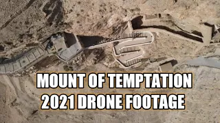 MOUNT OF TEMPTATION DRONE FOOTAGE