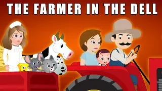 The Farmer  In The Dell | Kids Songs | English Nursery Rhyme for Children's