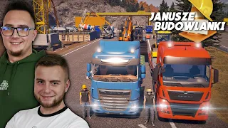 PROBLEMY Z DOJAZDEM NA BUDOWĘ 😂 STAWIAMY GALERIĘ!? 😱 Janusze Budowlanki #41 👷‍♂️ MafiaSolec