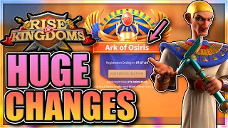 New Equipment Soon! [Osiris & Migration changes] Rise of Kingdoms