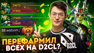 DENDI: В WATSONа ВСЕЛИЛСЯ ЗВЕРЬ! ВИНСТРИК от В8 в ПЛЕЙ-ОФФ D2CL | DOTA 2 ТИМСПИК | ENG SUBS