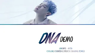 Jhope - BTS DNA Demo Color Coded Lyrics (Hang/Eng)