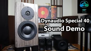 Dynaudio Special 40 speaker sound demo !