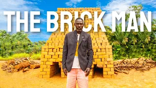 You won’t believe how this man turns dirt into houses - Running Africa #29