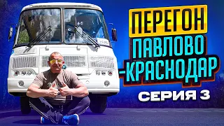 Перегон Автобуса ПаЗ Серия 3 Павлово-Краснодар
