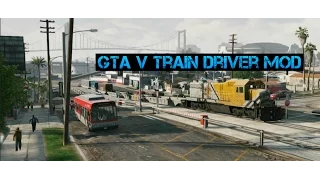 GTA V PC - TRAIN MOD - With Derailment / Crash!