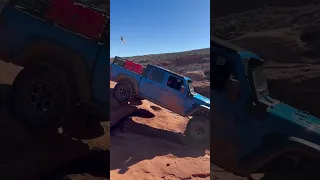 Watch My Friend Drag the Hitch on My Jeep Gladiator: Epic Off-Road #shorts #jeep #gladiator