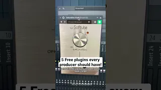 5 Free plugins every producer should have!