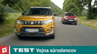 Suzuki Vitara Hybrid 4WD vs Suzuki S-cross Hybrid 4WD - TEST - GARAZ.TV