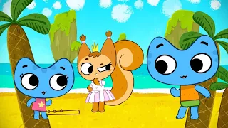 Collection of summer episodes - Kit and Kate - Family Kids Cartoon