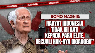 ROMO MAGNIS: "RAKYAT INDONESIA TIDAK IRI HATI KEPADA PARA ELITE, KECUALI HAKNYA DIGANGGU"