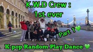 [KPOP IN PUBLIC LONDON] KPOP RANDOM PLAY DANCE | Part 1 | KWD Crew