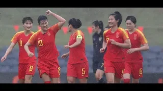 AFC Women's Olympic Qualifying Tournament: China PR 6-1 Thailand (Highlights)