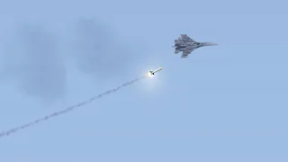 Today, Ukrainian Air Missiles Shot Down Most Advanced Russian Su-35 Fighter Jet | ARMA 3