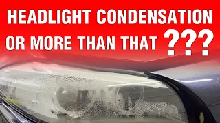 BMW F Series🔧 Fixing BMW Headlight Condensation & Cracks - DIY Guide! 🔧