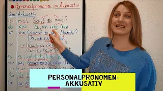 Personalpronomen im Akkusativ (mich, dich, ihn, sie, es, uns, euch, Sie, sie) - A1