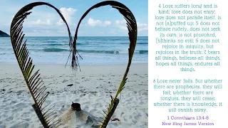 Love Never Fails | Relaxing Sound of Waves and calming music #HopemediaTV7 #love