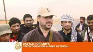 Battle for Libya: Rebels move closer to Tripoli