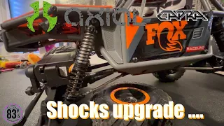 Axial UTB18 Capra - Shocks upgrade