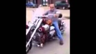 Twin supercharged V8 motorcycle