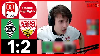 Borussia M'Gladbach 1:2 VfB Stuttgart | Reaktion | Stream Highlights