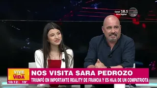 Sara Pedrozo triunfó en importante reality de Francia y es hija de un Paraguayo  14 04 23