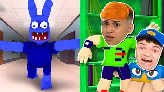 FICAMOS DE CASTIGO NA ESCOLA COM MONSTRO ASSUSTADOR NO ROBLOX!! (Mo’s Academy)