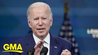 Biden puts blame on Republicans for blocking plan to fight inflation l GMA