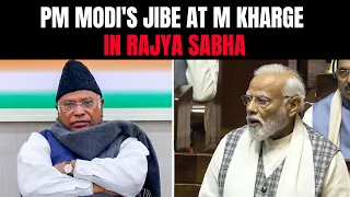 PM Modi In Rajya Sabha: "M Kharge Spoke When Commanders Weren't Present"