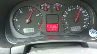 Vw Golf 4 1.9tdi 101KM acceleration 0-180