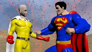 One Punch man Vs Superman | FIGHT FACTOR