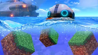 Minecraft Blocks in Modded Subnautica?