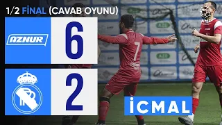 1/2 Final Aznur vs Real Bakı (cavab oyunu icmal) Minifutbol üzrə Azərbaycan çempionatı 2023/24