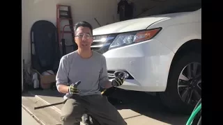 Honda Odyssey:  How to Change the Automatic Transmission Fluid (ATF).